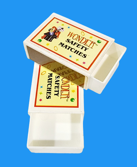 CIRCUS MATCHBOXES Ghost Magic Trick Pops Out Pocket Acrobatic Moving Match Box