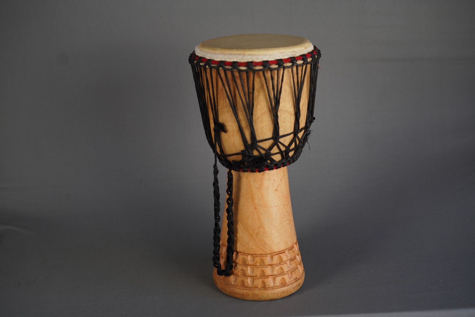 Djembe- African Tribal Drum Uganda Musical Instrument Handmade (Vintage Rare)