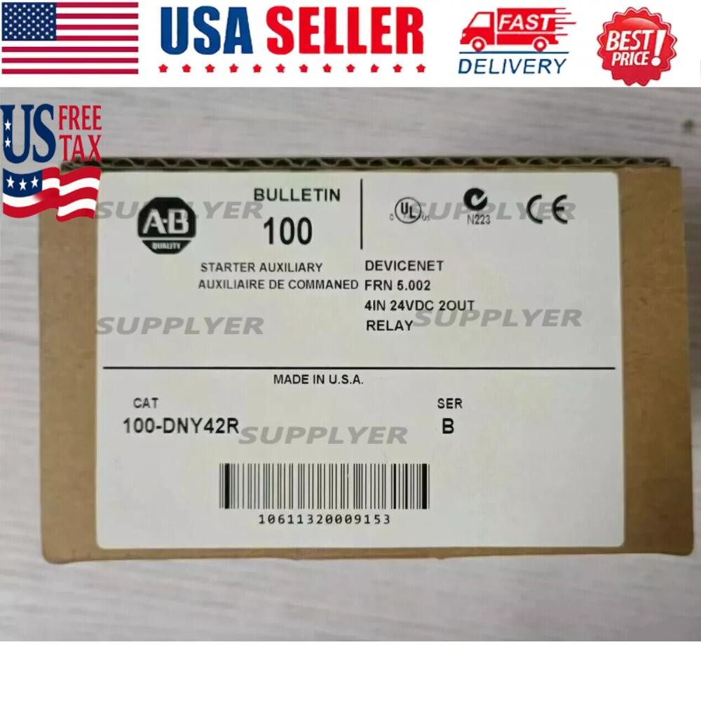 NEW Allen-Bradley 100-DNY42R Combination Output Module 100-DNY42R US Free Tax