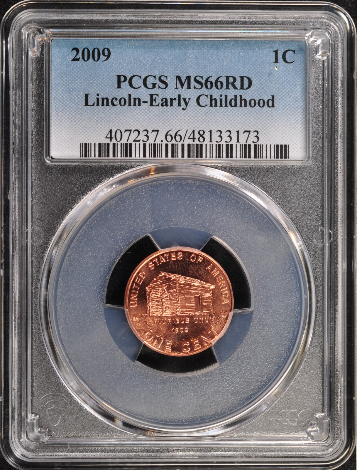 2009 Lincoln Cent - Early Childhood PCGS MS66RD