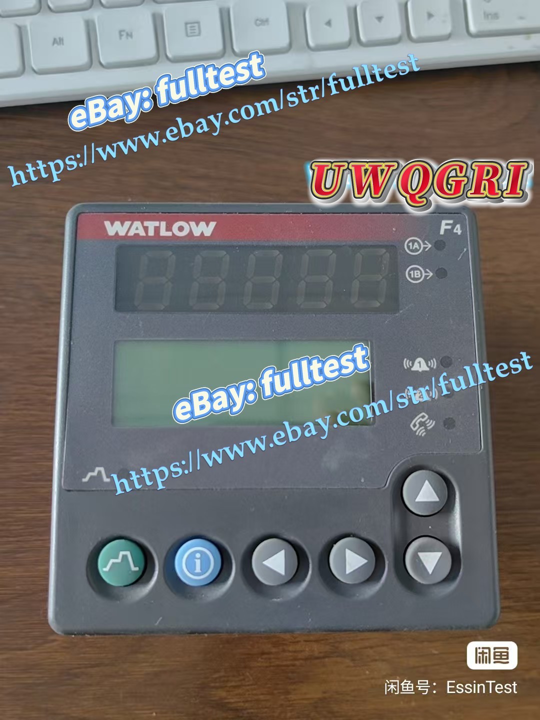1PCS USED WATLOW F4SH-KKA0-01RG Thermostat TESTED #T4514A YS