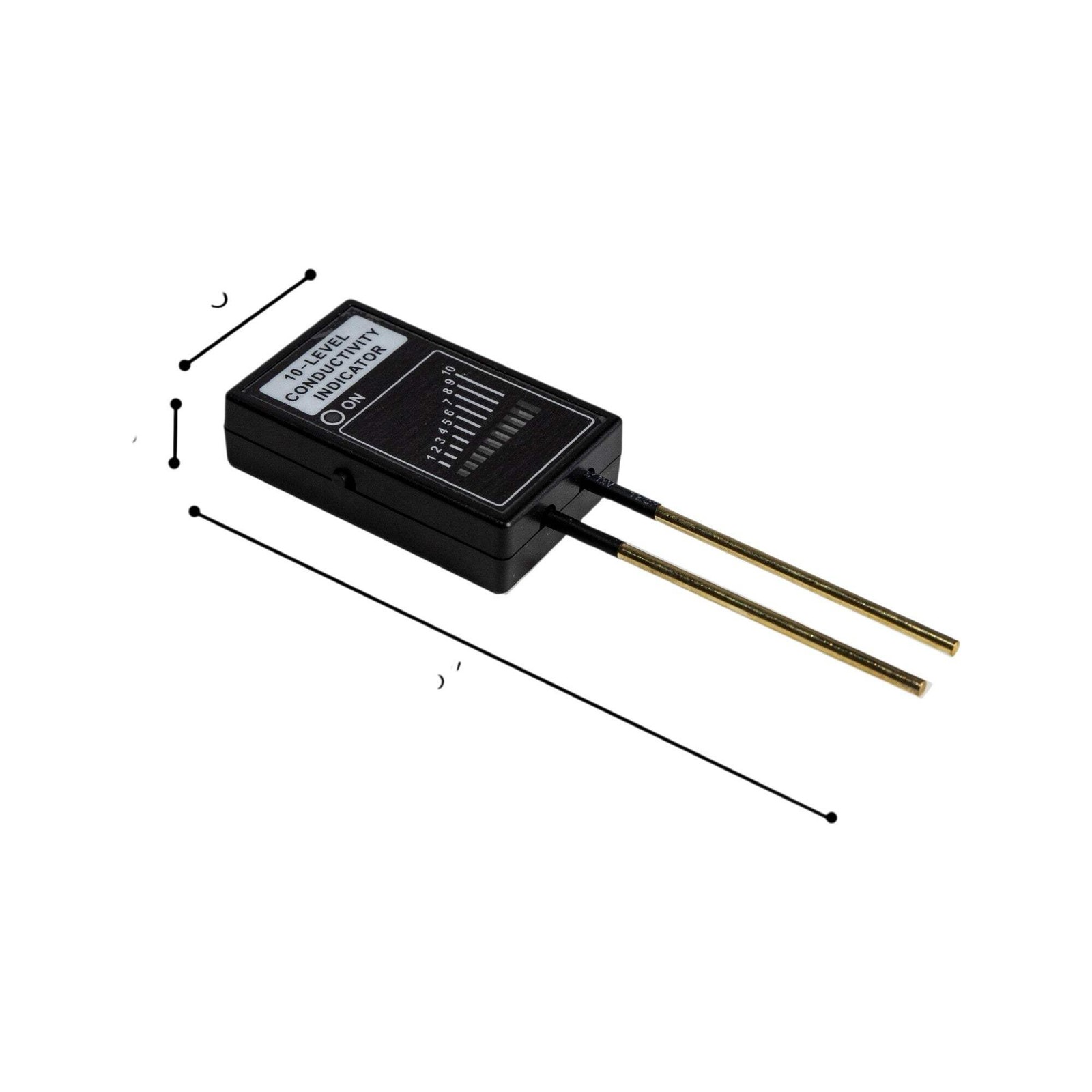 Conductivity Indicator, 10-Level LED Display