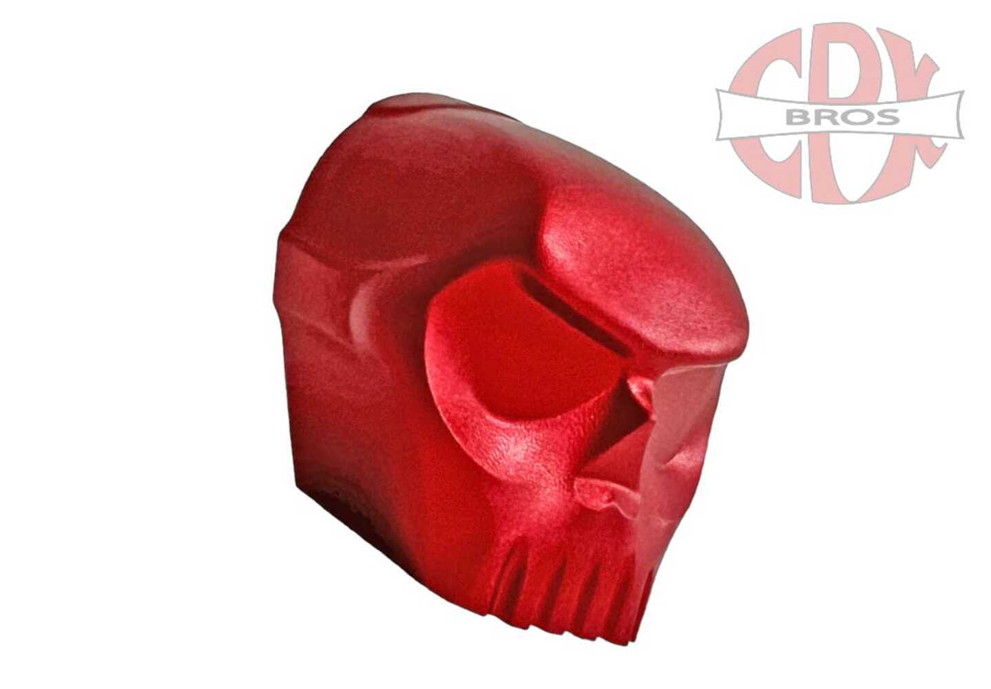 NEW 170R SKULL BACK CAP RED