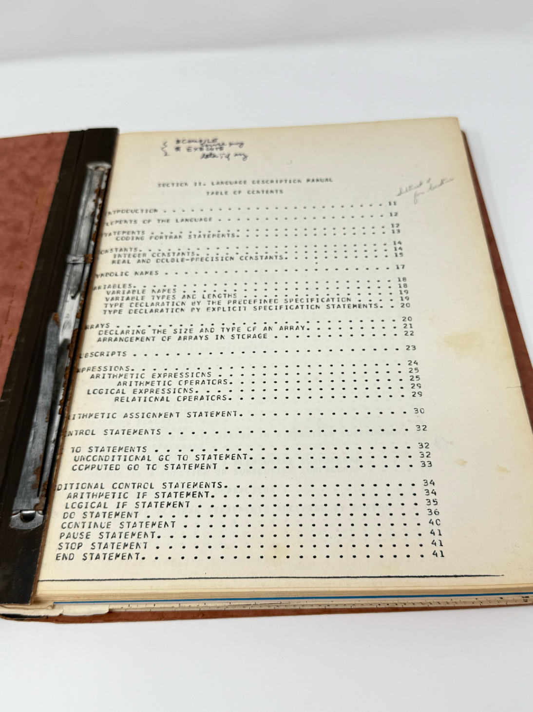 IBM SYSTEM/360 Model 125 VSPC FORTRAN Manual Vintage Computer Guide