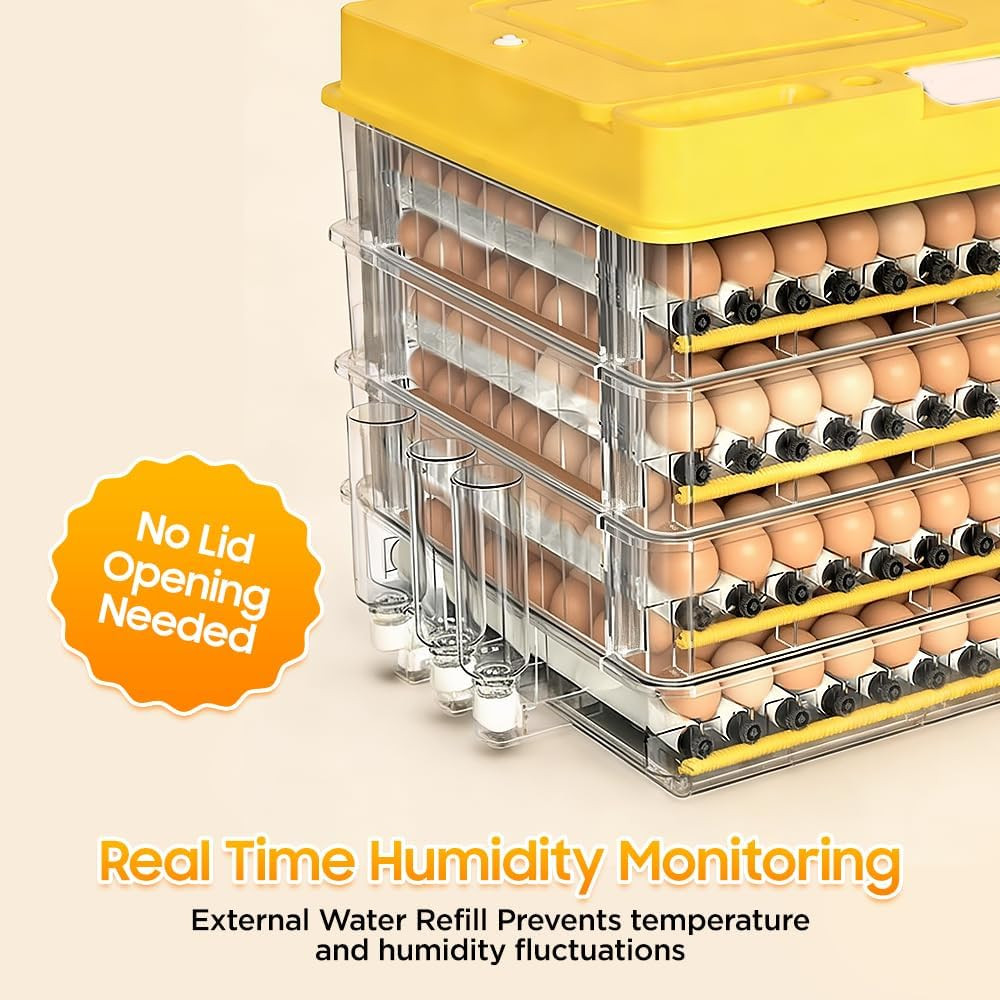 2026 Automatic Egg Incubator with Humidity Control for 288 Eggs