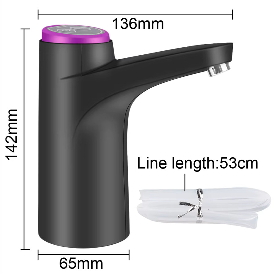 Water Bottle Electric Automatic Switch Pump Universal Jug Dispenser 5 Gallon USB