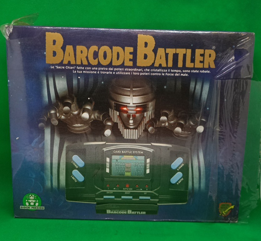 TOMY 1992 - BARCODE BATTLER - ITALIAN - NEW