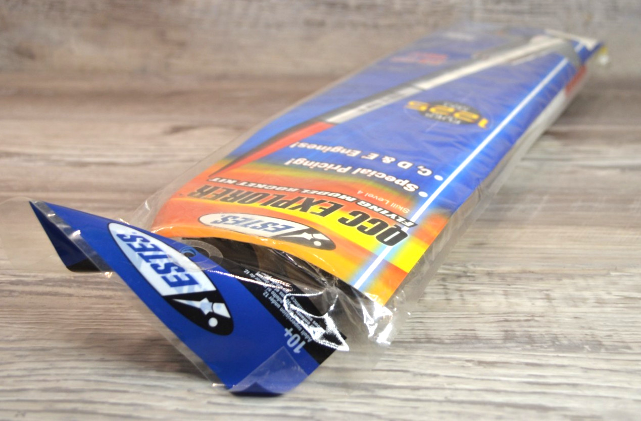 Estes QCC Explorer Flying Model Rocket Kit - Skill Level 4 - Sealed