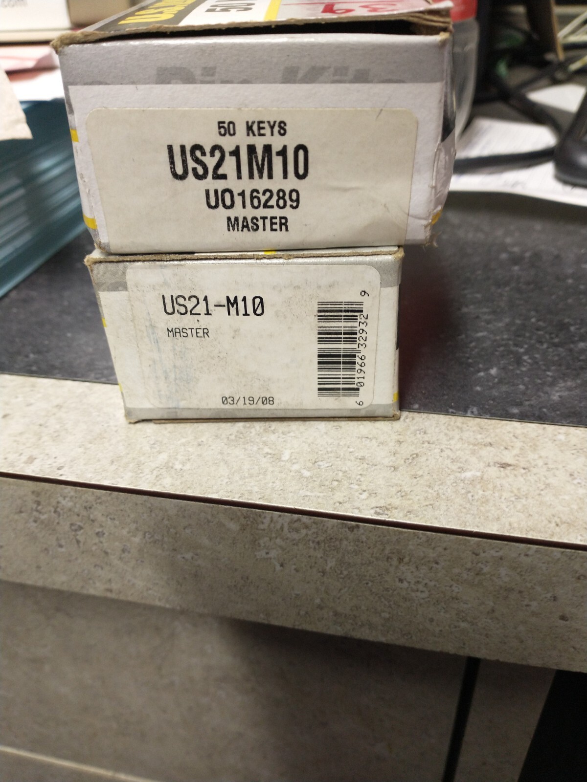 1 U.S. Lock M10 Key Blank your buying 1 key ( in eBay room 2)
