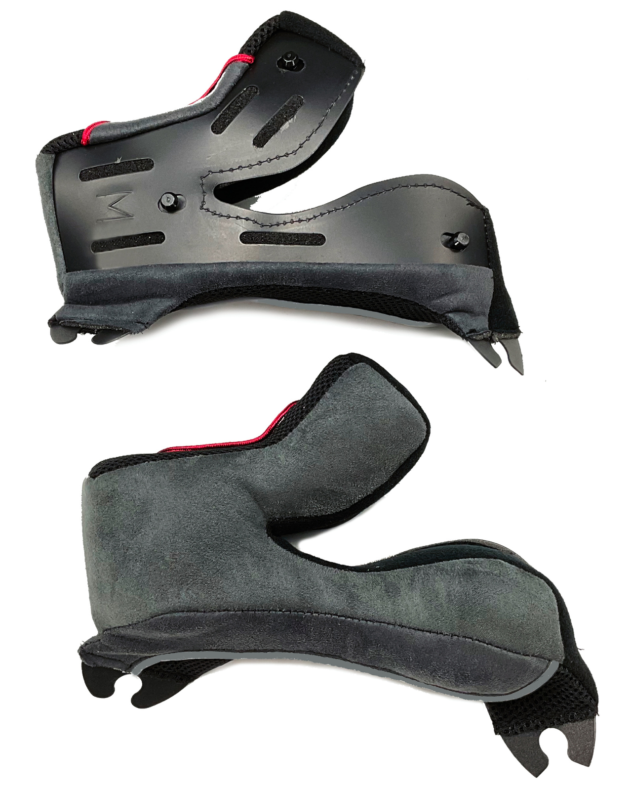 FXR Helium Replacement Cheek Pads Gray