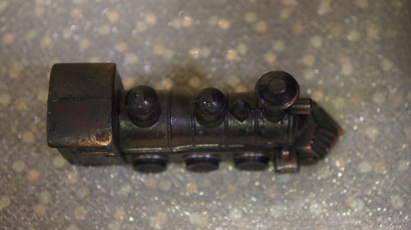 3" X 1.5" VINTAGE TRAIN PENCIL SHARPENER