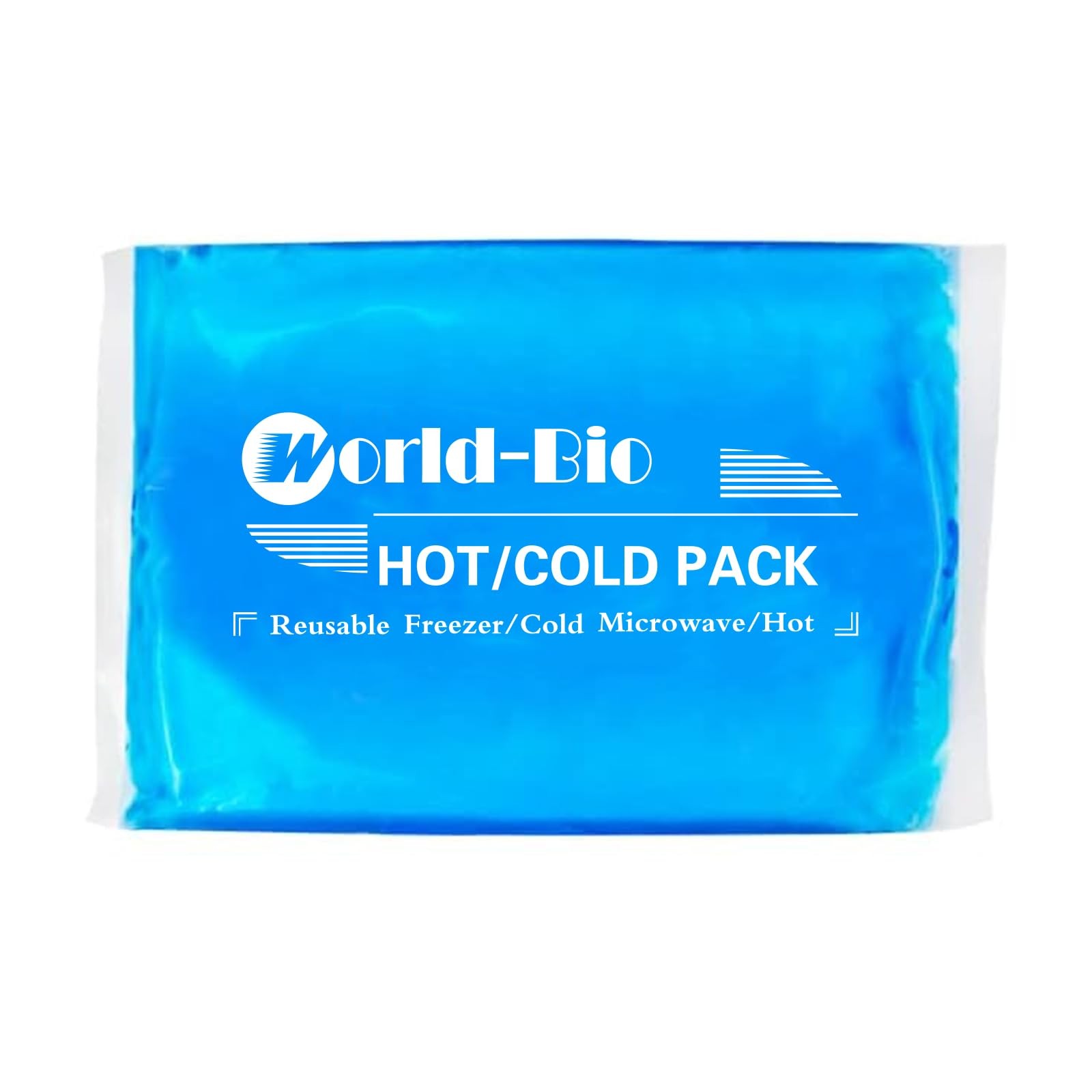 Large Ice Packs for Injuries Reusable Gel(8.3''×12.4''), Flexible Cold Pack f...