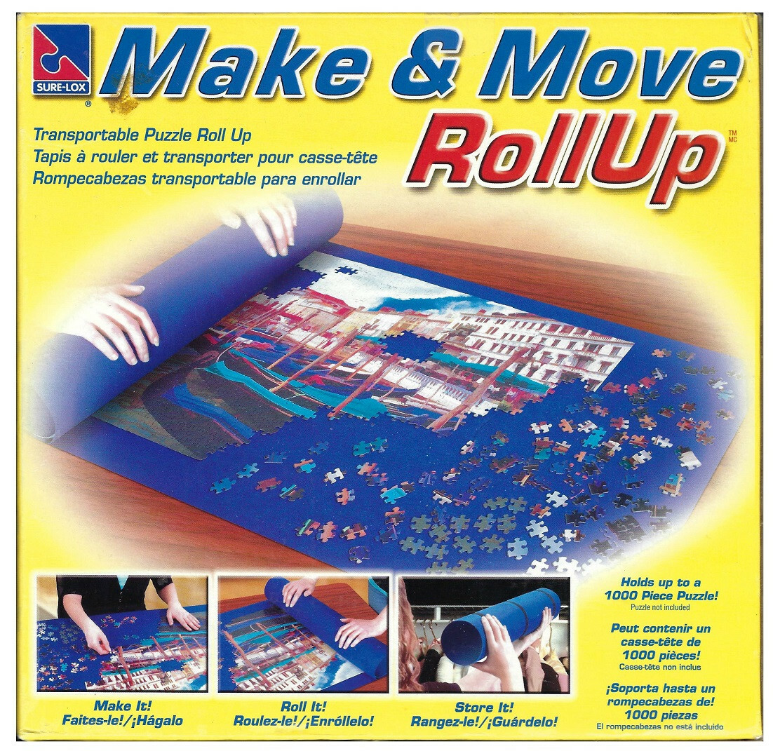 Sur-Lox "Make & Move Roll Up" Felt Puzzle Storage (up to 1000 Piece)