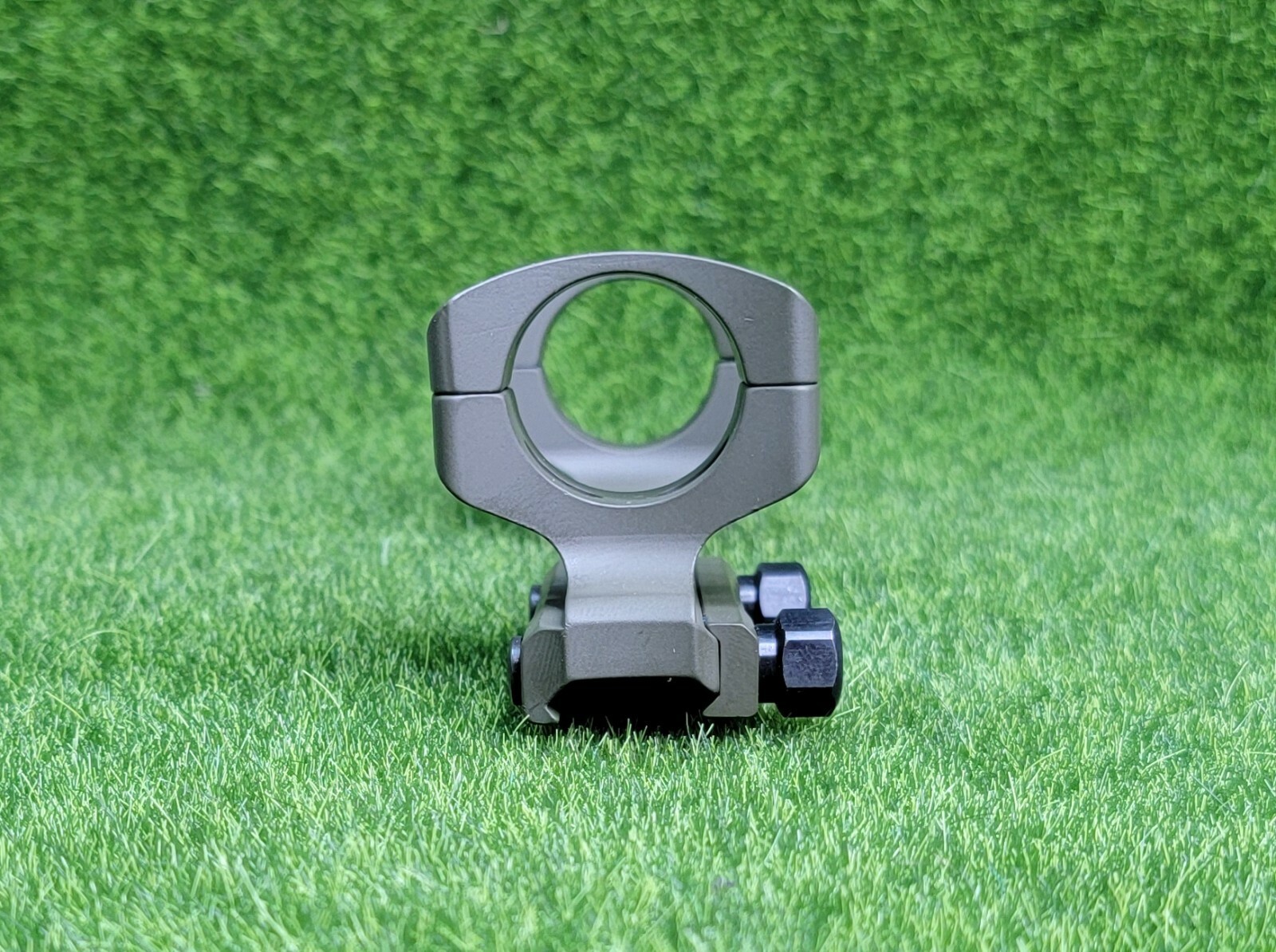 Warne Extended Skeletonized 30mm Mil-Spec Scope Mount, OD Green - XSKEL30OD