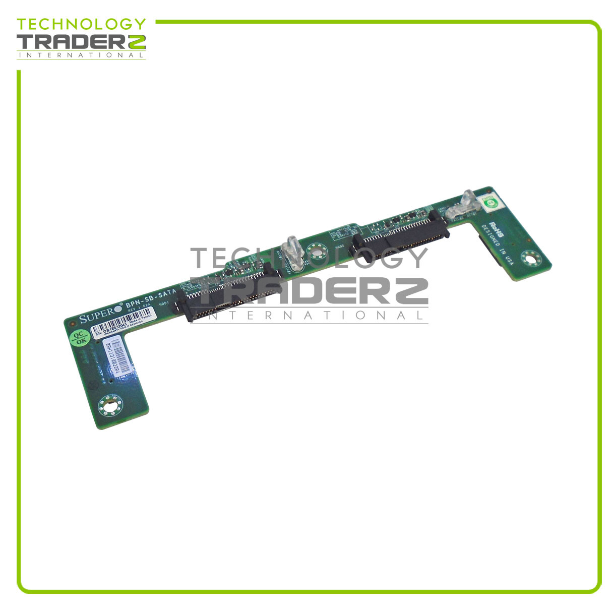 BPN-SB9-SATA Supermicro 2.5" SATA Hard Drive Backplane ***Pulled***