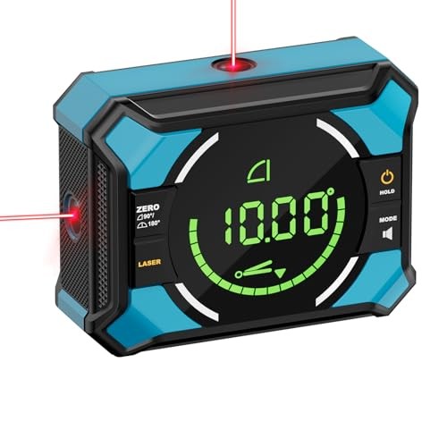 Laser Level with Digital Angle Finder - 3 in 1 Lazer Leveler Tool Digital