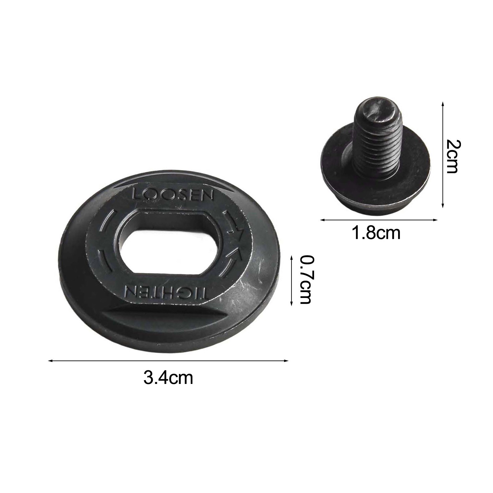 Circular Saw Outer Flange and Bolt Replacement Parts for Models DCS391 DCS367