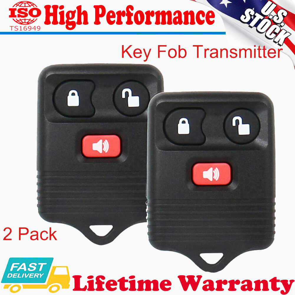 2X Keyless Entry Car Remote Control Key Fob For 1998 - 2016 Ford F150 F250 F350
