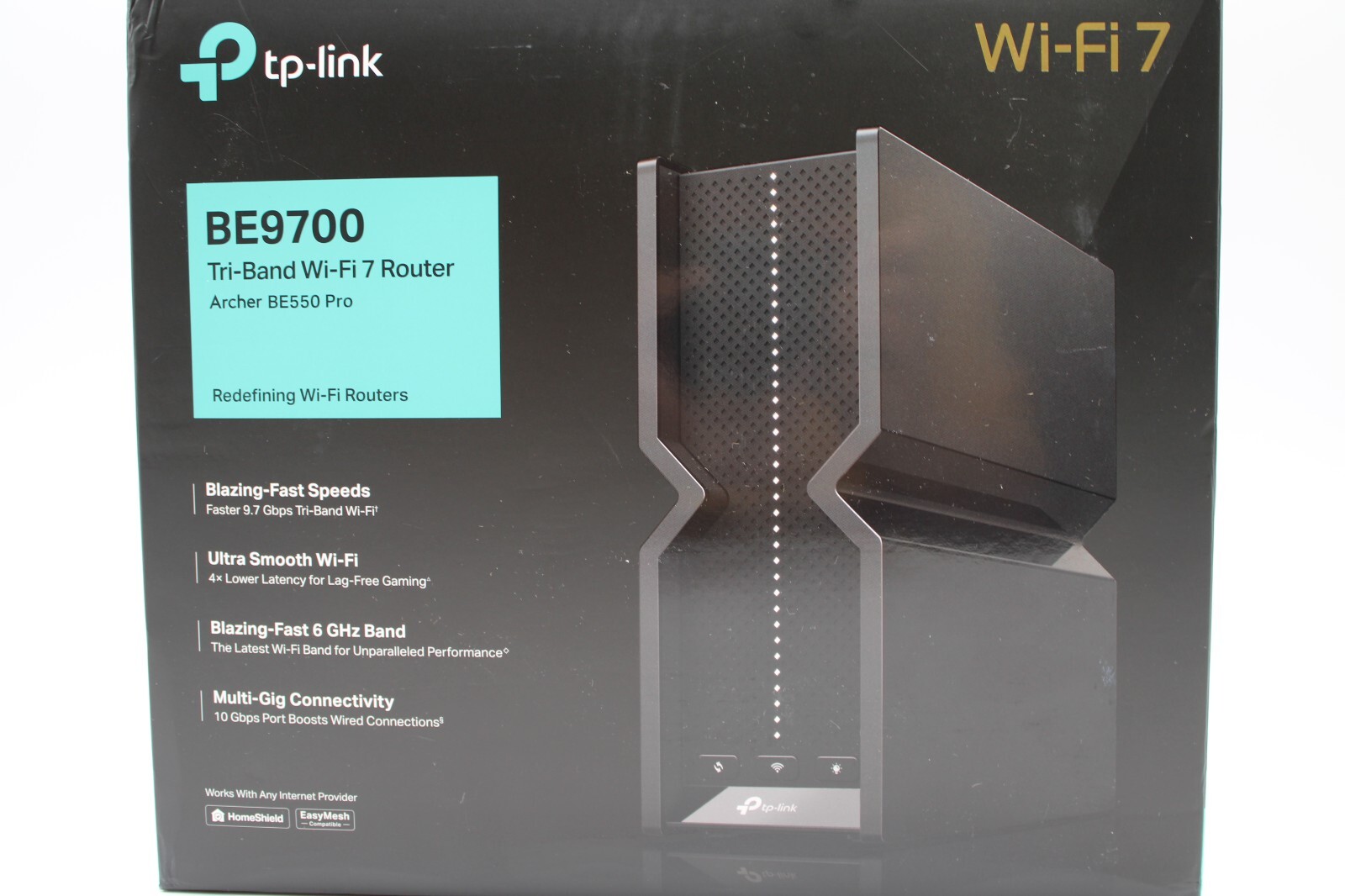 TP-Link BE9700 Tri-Band Wi-Fi Router Archer BE550 Pro
