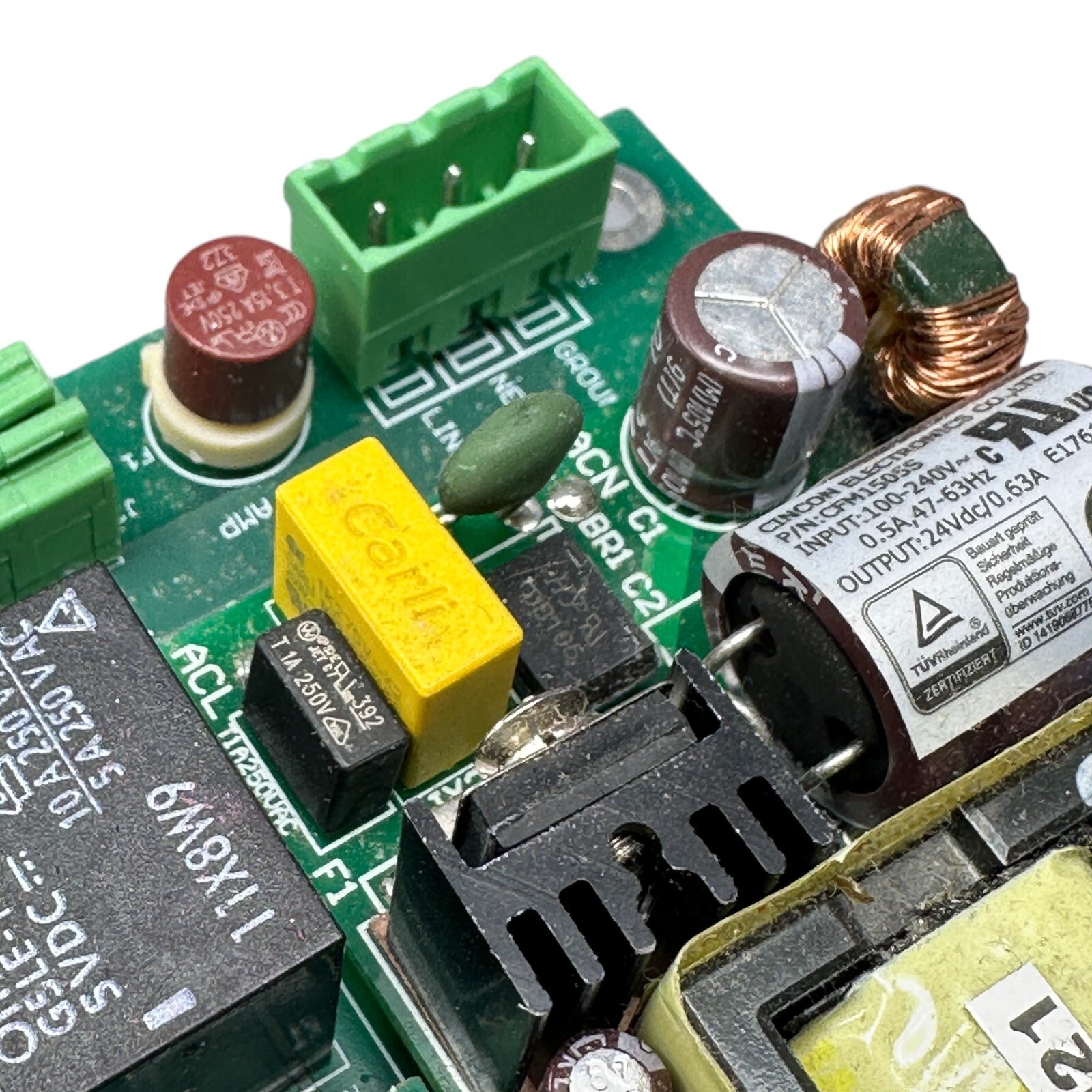 Highpoint Design 31805 Rev A Circuit Board with Omron G5LE-14