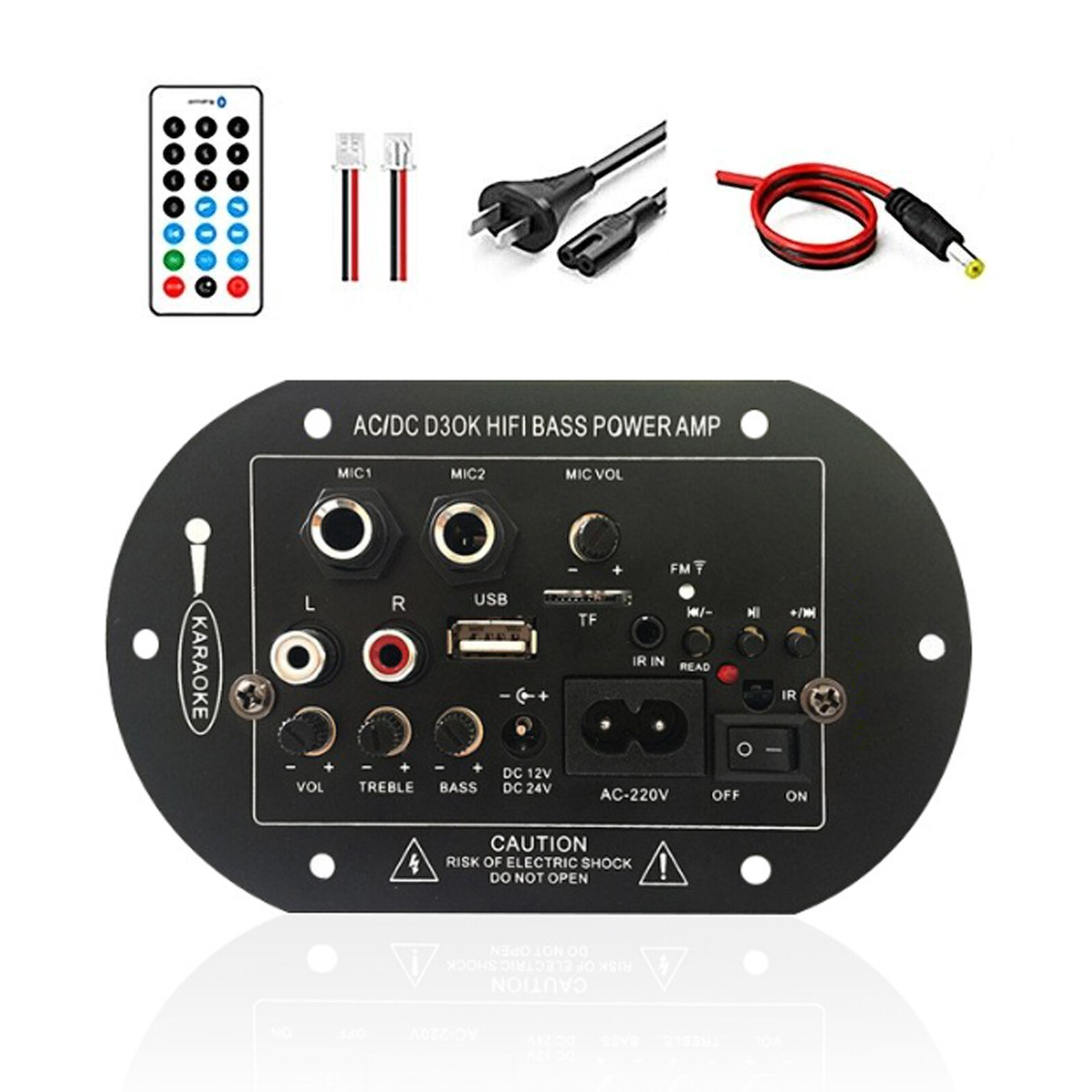 Digital Power Amp Board Hifi Stereo Audio Amplifier bluetooth Audio Amplifier