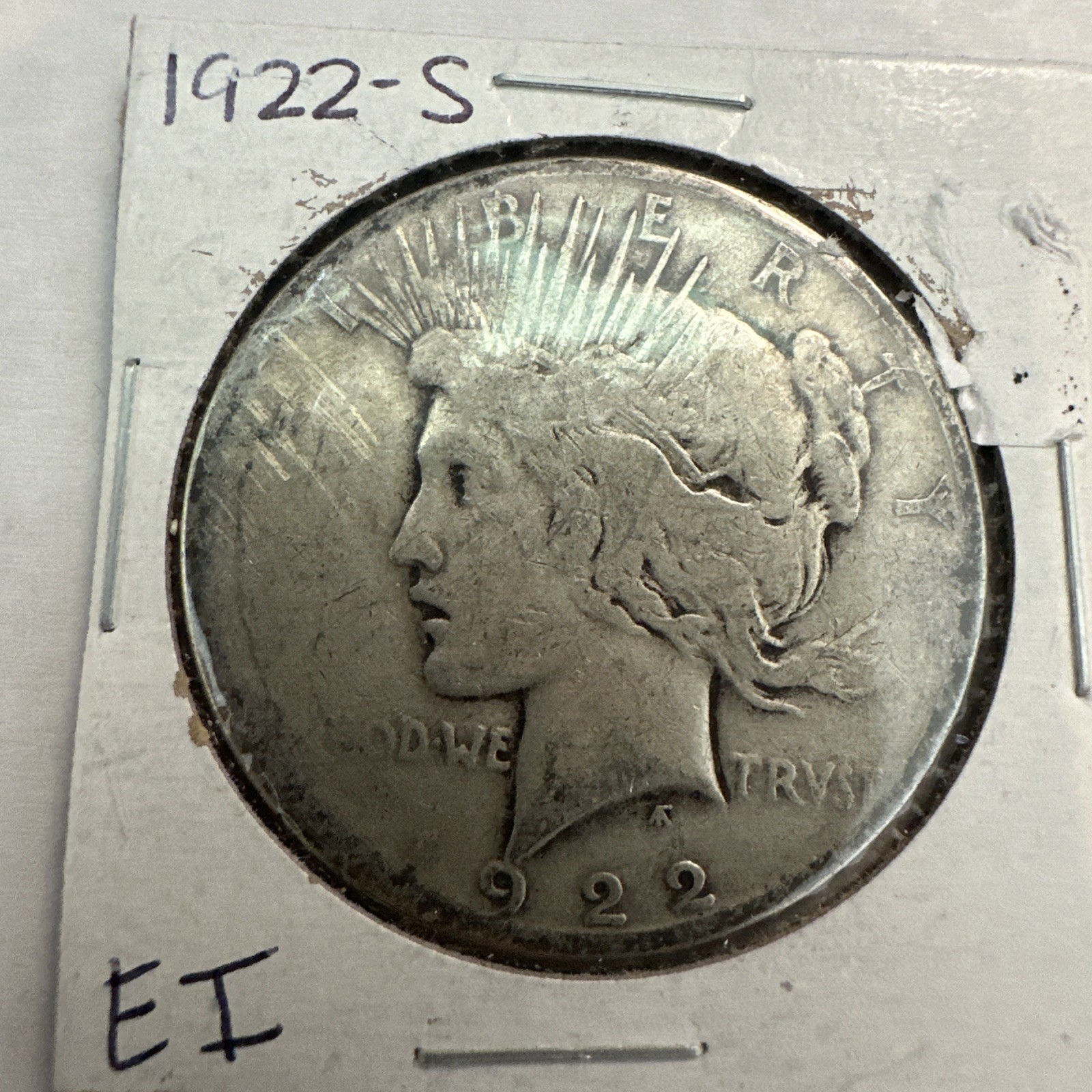 1922 S Peace Silver Dollar 90% Silver U.S. $1 Coin Classic ready to acquire