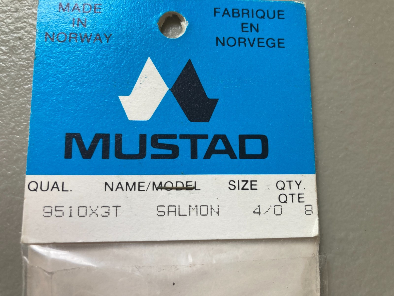 40 Mustad siwash open eye  4/0  fishing hooks  9510X3T   FAST SHIPPING