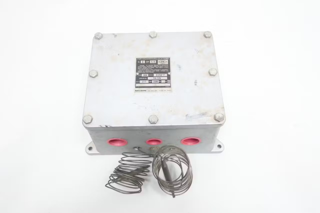 Nelson TH-725 TD Temperature Controller 0-250f 277v-ac