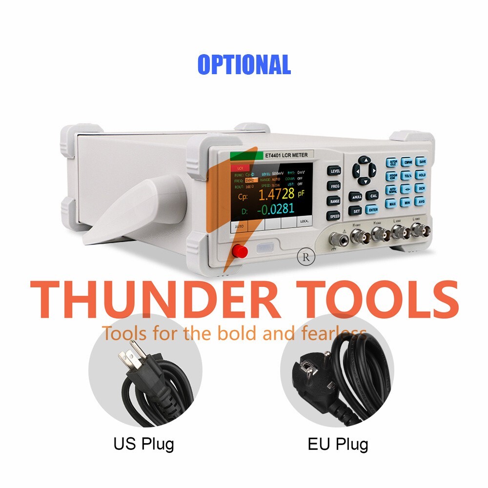 Thunder Tools Benchtop Digital LCR Meter 100Hz-10KHz High Precision