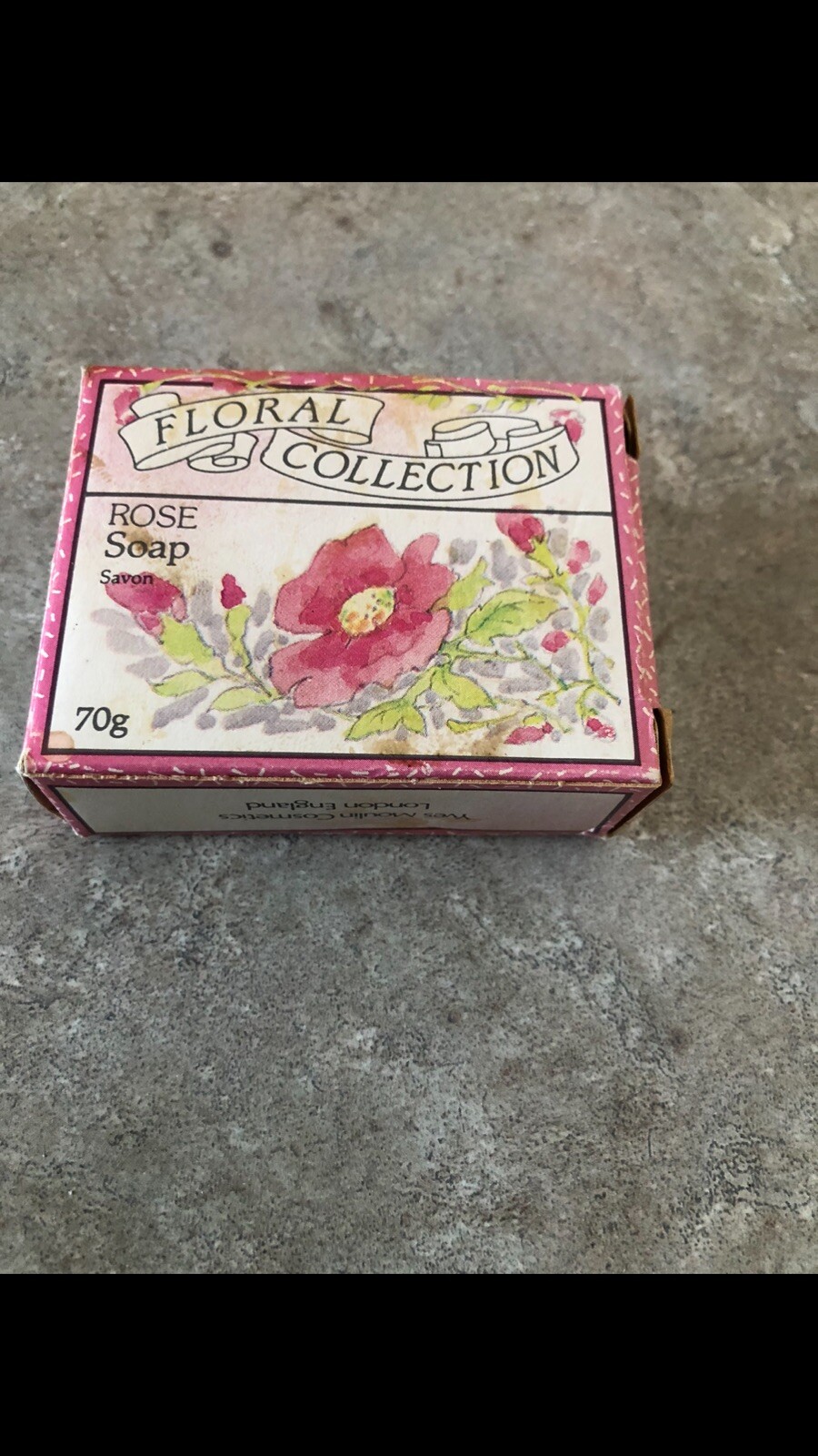 Yves Moulin Cosmetics Rose Soap 70g NIB!