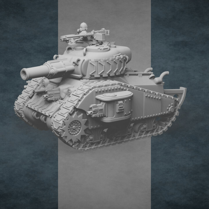 Sherman Russ - Imperial Tank of the Starbourne Guard, Battle Division