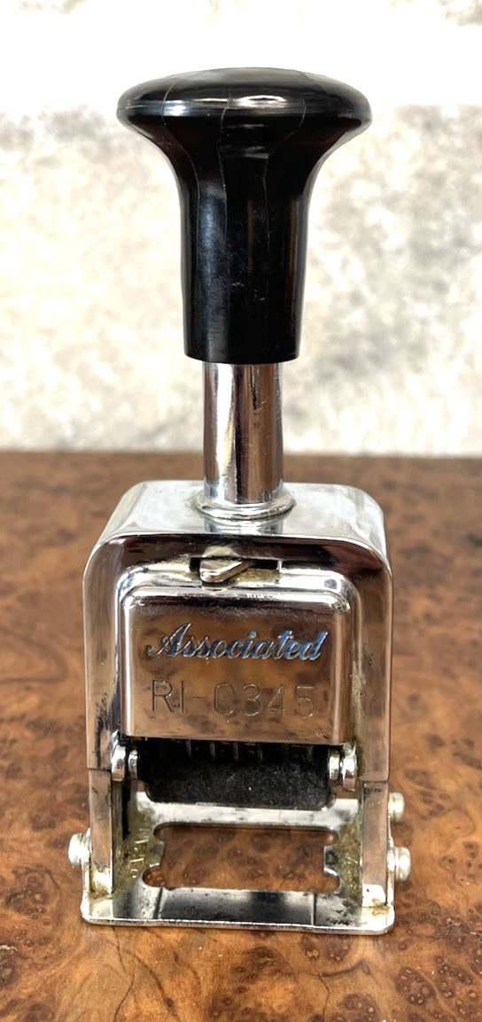 VTG Associated Numbering Metal Stamp RI-C345