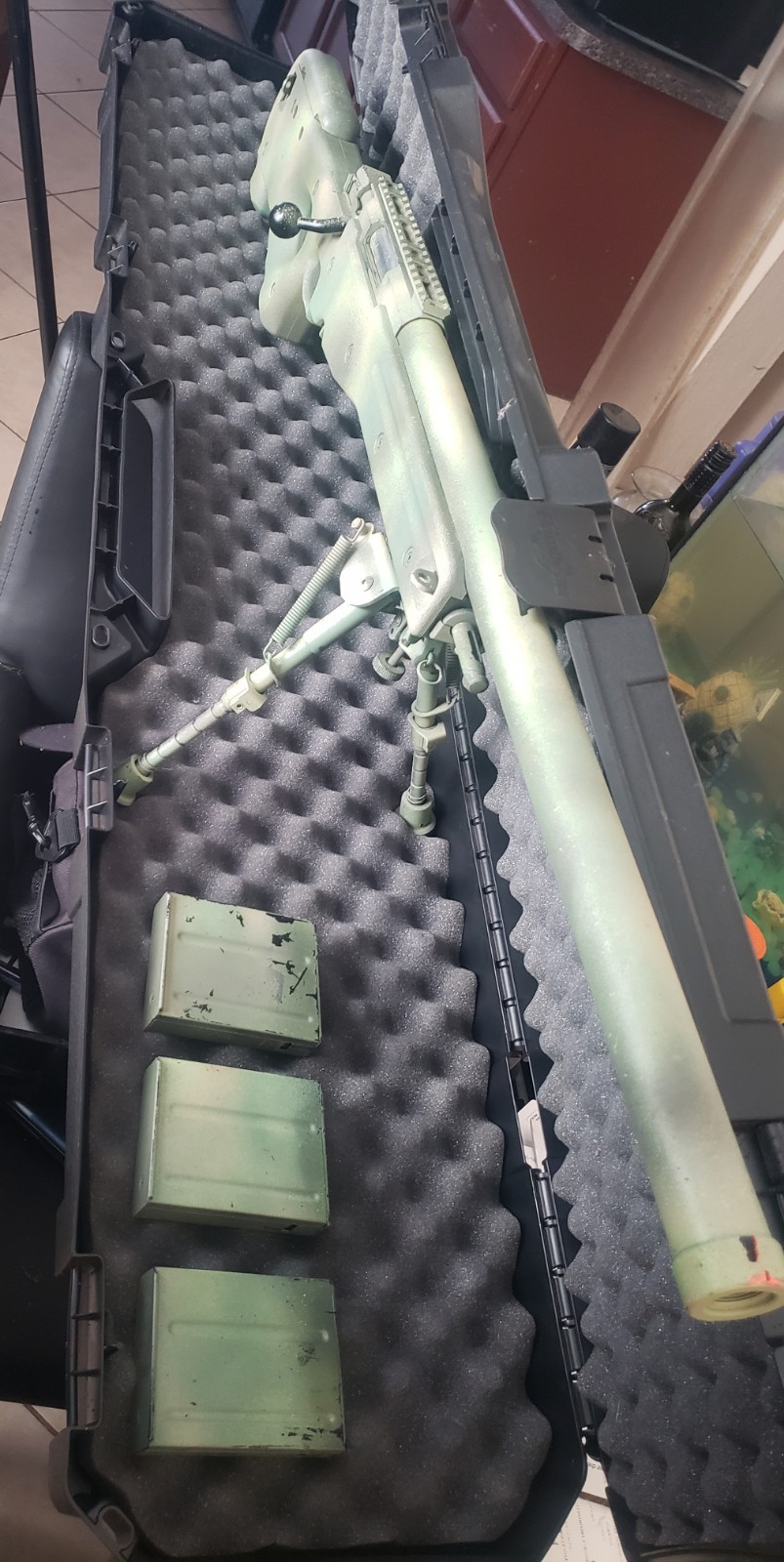 Airsoft L96 COMANDO CUSTOM MADE DISCONTINUE