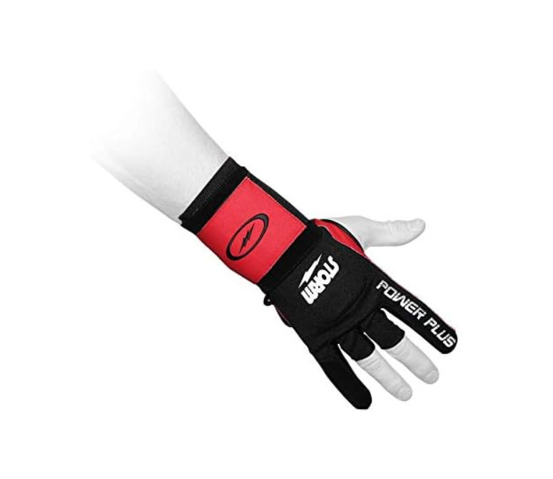 Storm Bowling Products Power Glove Plus - Left Hand, Large, Black/Red