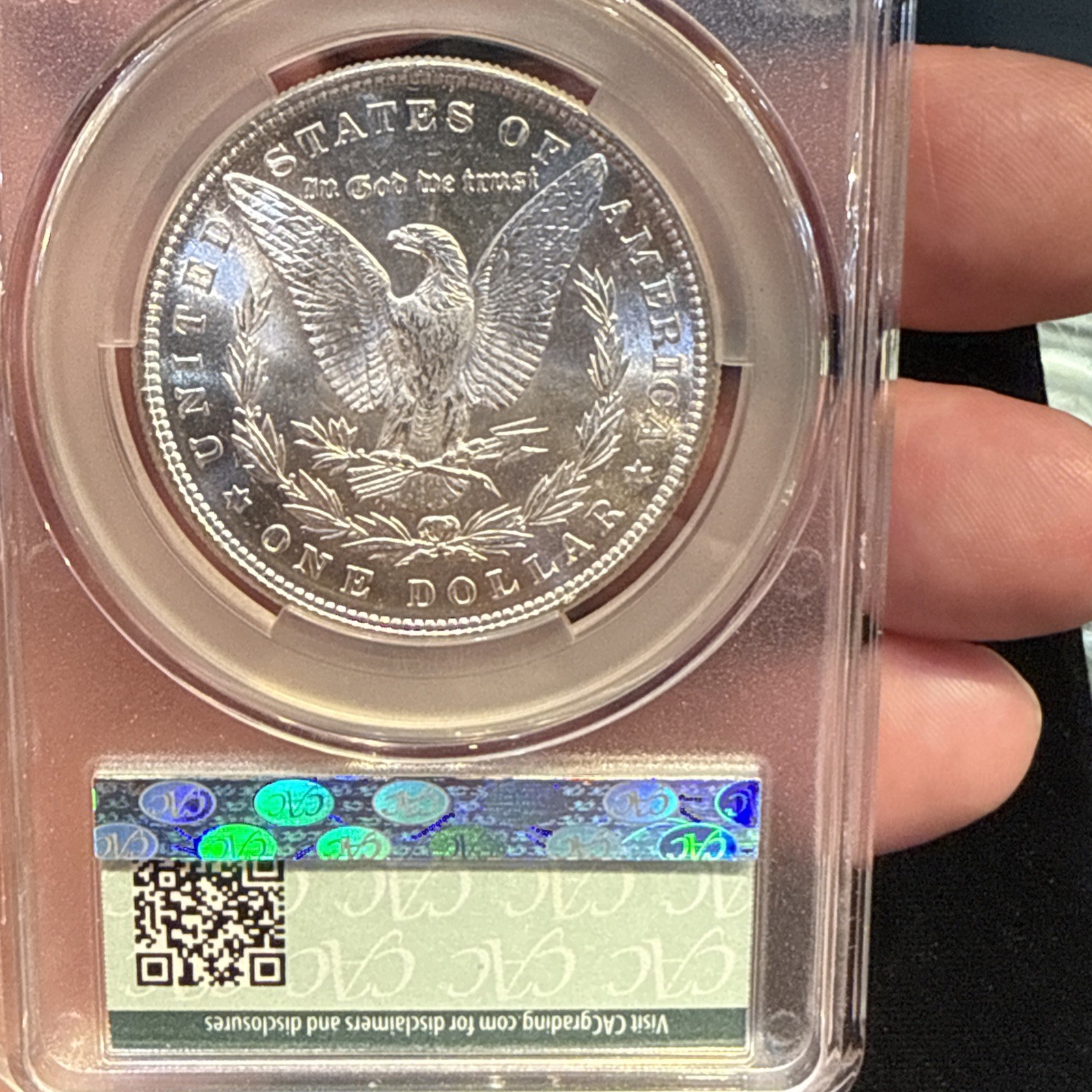 1885 P CAC MS62 Morgan Silver Dollar