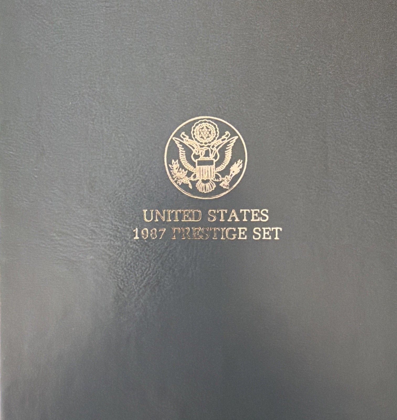 1987-S US Mint Prestige Proof Set Constitution Silver Dollar OGP Box COA Spacer