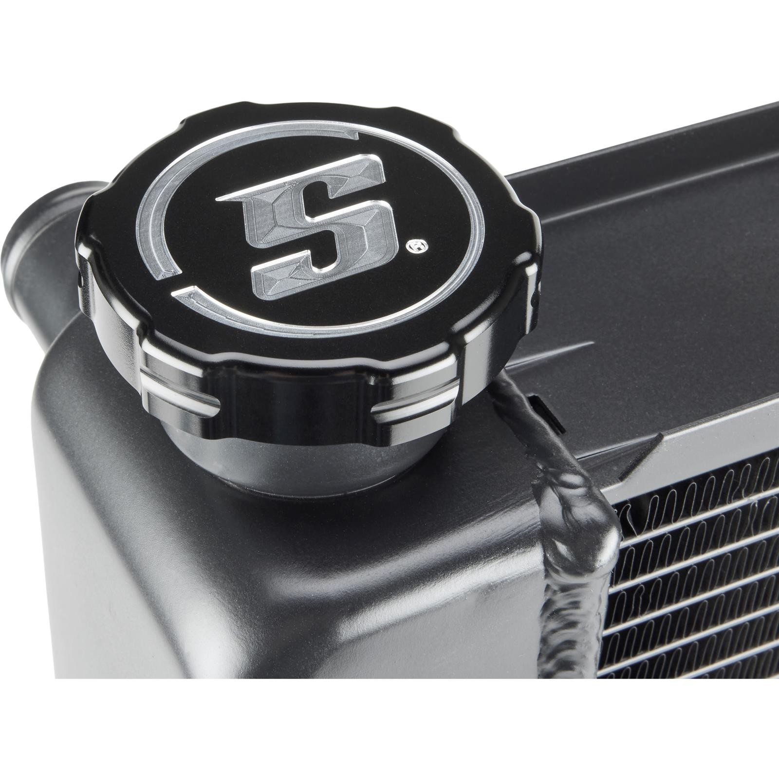 WindChill® Billet Aluminum Radiator Cap, 15 PSI, Black