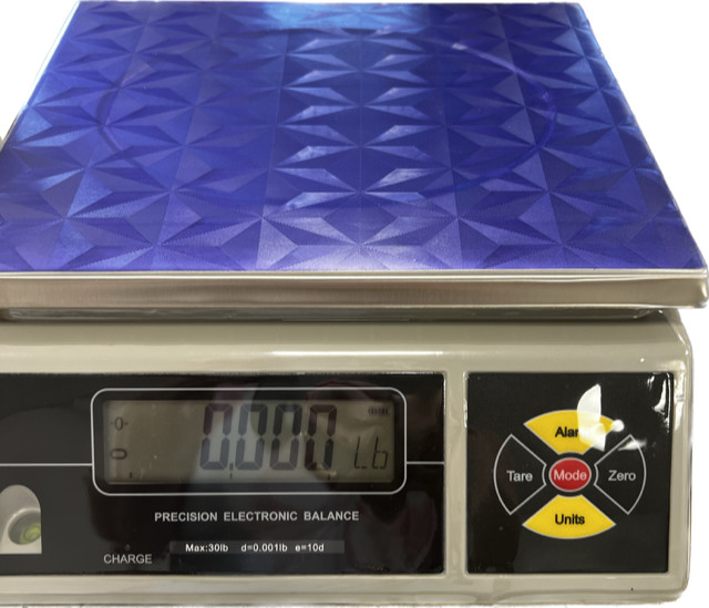 WS Weighing Scale 66 lb X 0.002 lb/ 30 kg x 1  g, Pan 12"x9",  Brand New
