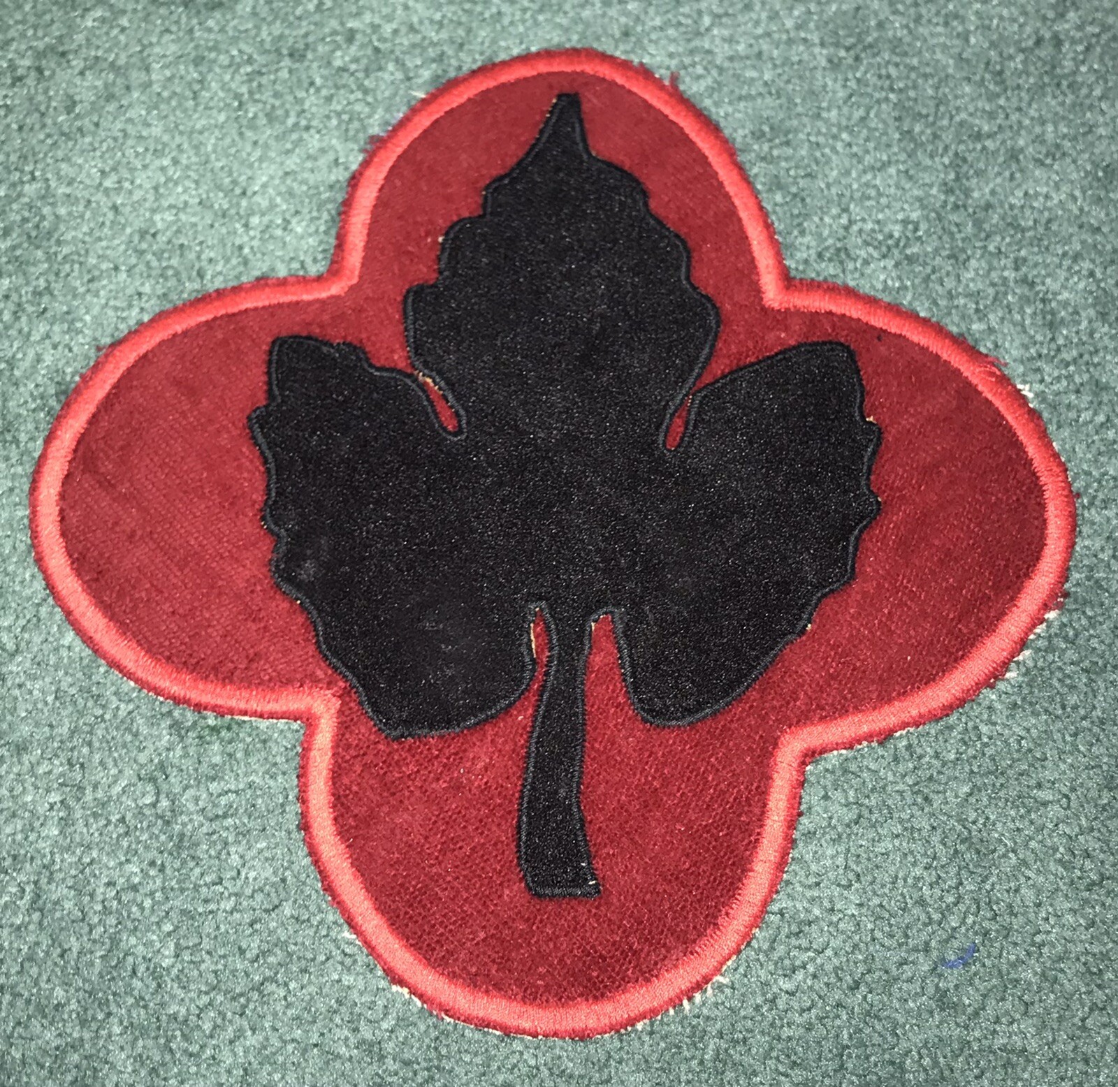 Large Reproduction WWII 43rd Infantry Division Veterans Jacket Or Blanket Patch