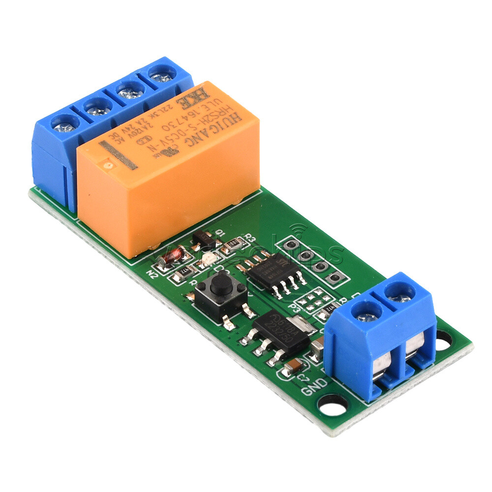 DC5/6/9/12V Motor Reverse Polarity Module Time Adjustable Delay Relay Module New