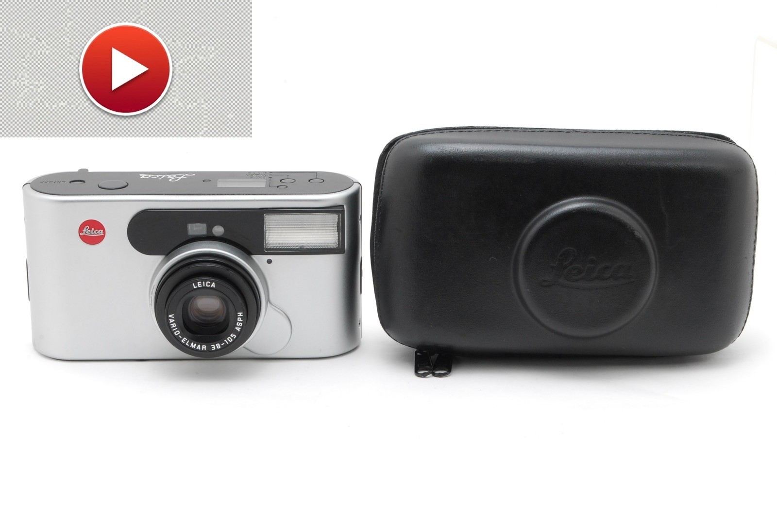[ MINT w/Case ] Leica C1 Point & Shoot 35mm Film Camera Vario Elmar From JAPAN
