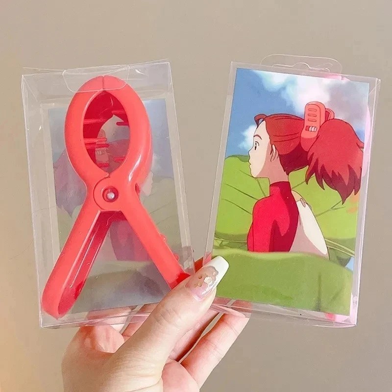 Anime The Secret World of Arrietty Borrower Cartoon Grab Clip Hairpin Ponytail