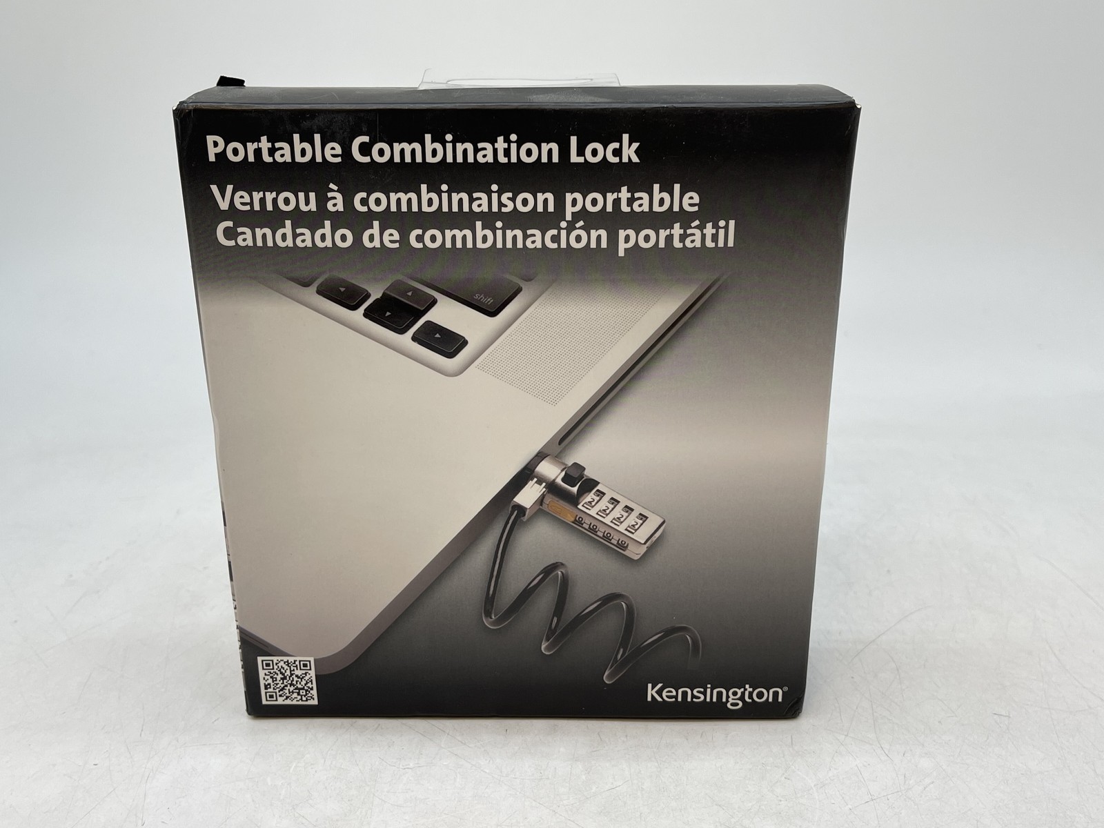 NEW Kensington Portable Combination Laptop Lock 3” To 6FT K64670AM FREE S/H
