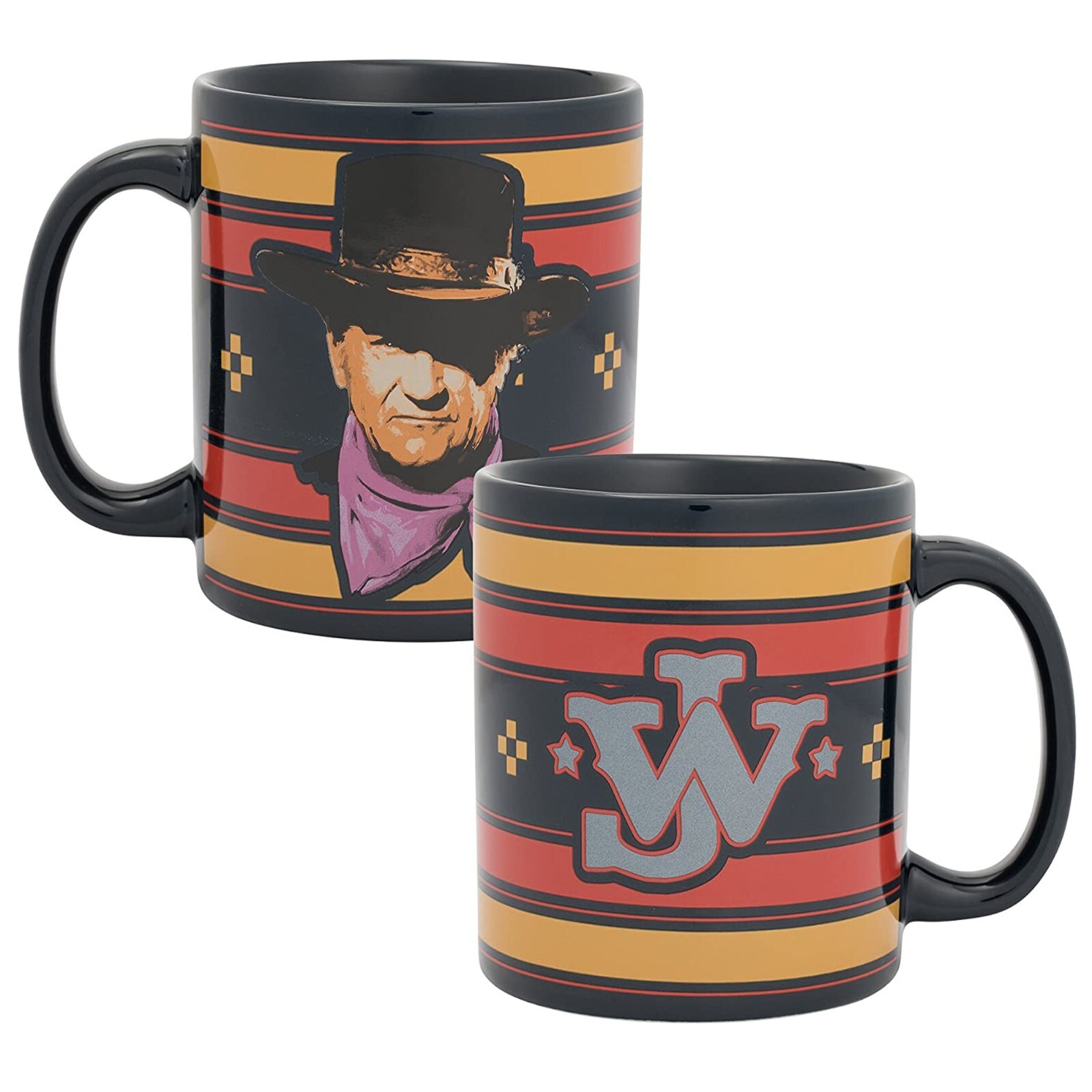 John Wayne 20 oz Ceramic Mug, Coffee Tea Mug New in Box