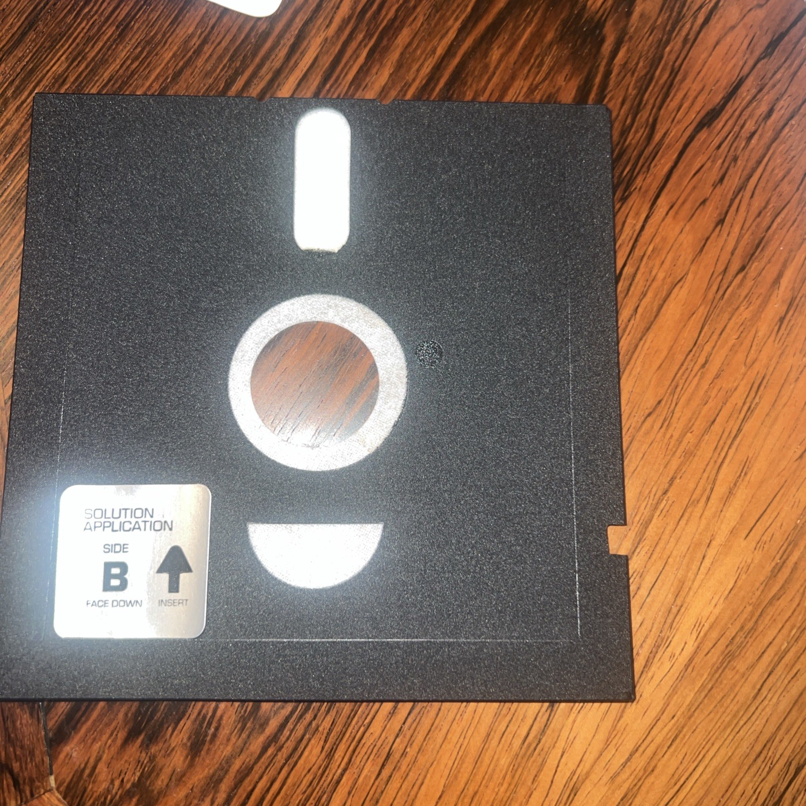5 1/4" Head Cleaning Disk Old Stock Rare 1983