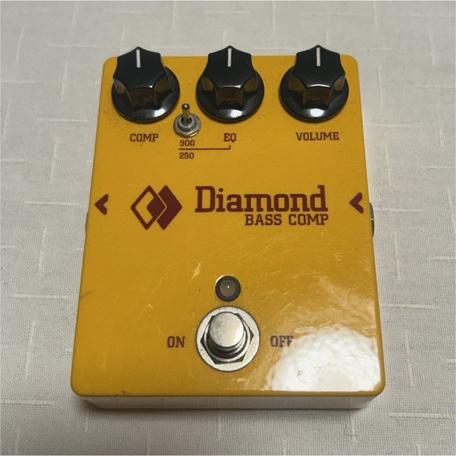Diamond Bass Comp Analogue Bass Guitar Compressor Pedal BCP-1 w/ Box & PSU