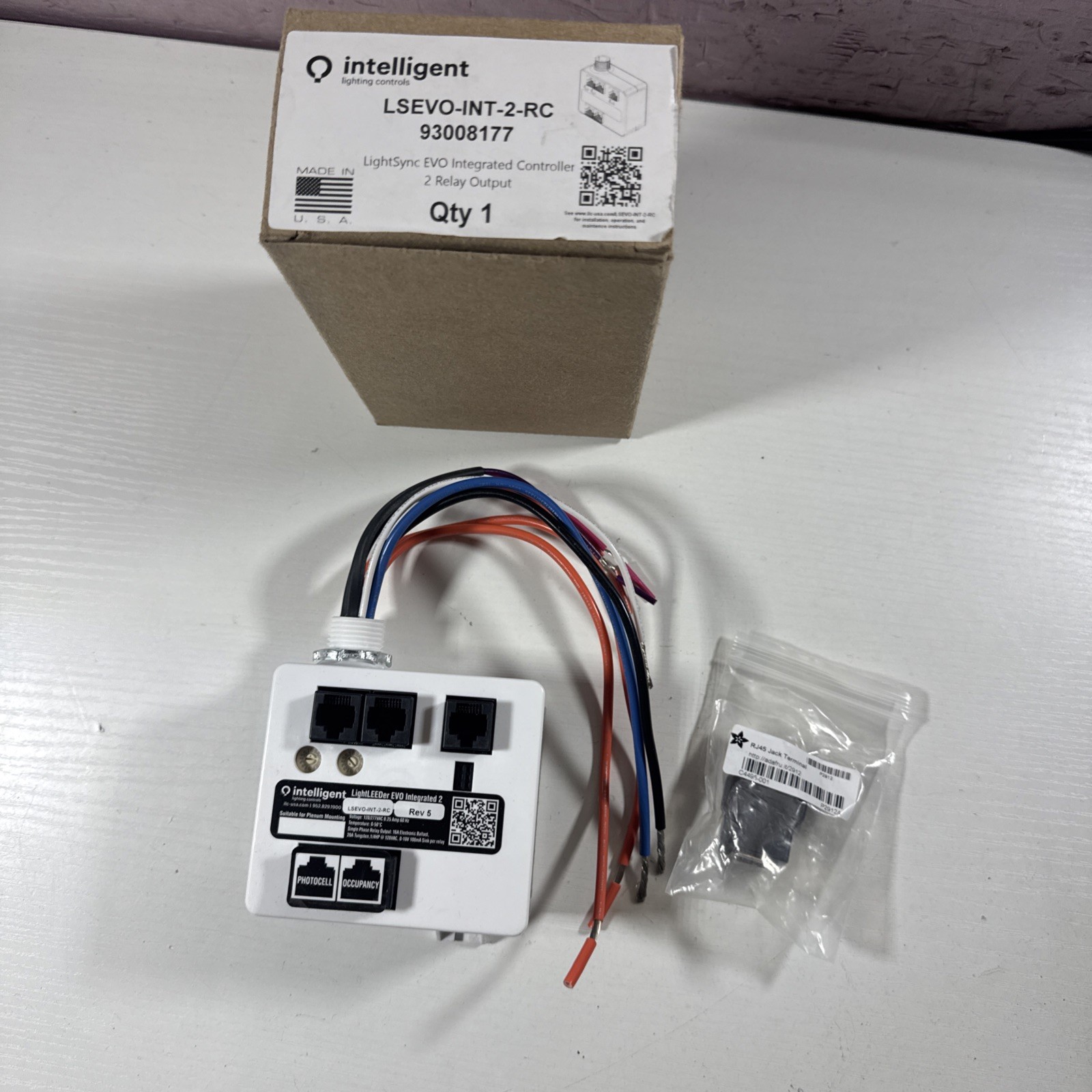 LightSync EVO Integrated Controller 2 Relay Output Room Control LSEVO-INT-2-RC