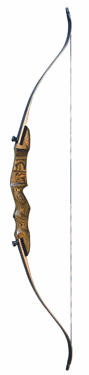 The 62" Fleetwood Colorado recurve takedown archery bow RH 25# thru 55# NEW