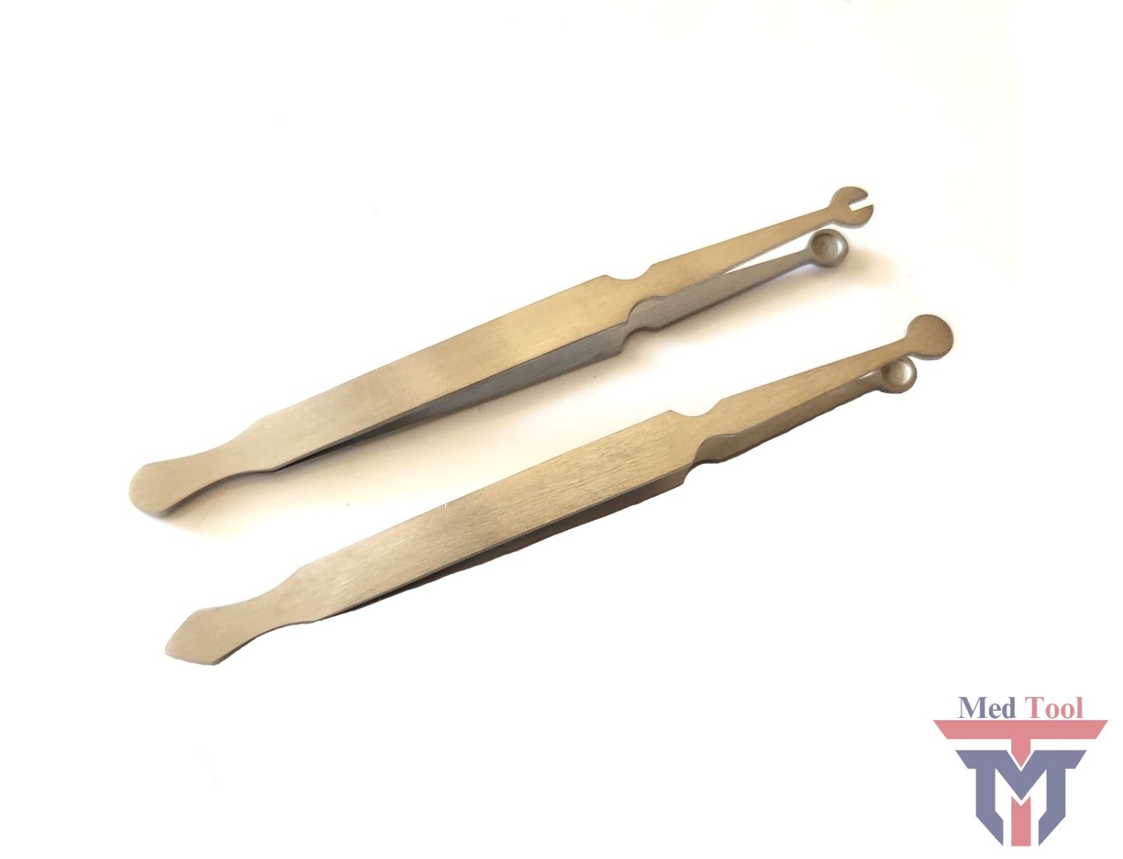 2 pcs Piercing Barbell Clamps 4.5" Piercing Forceps Pliers