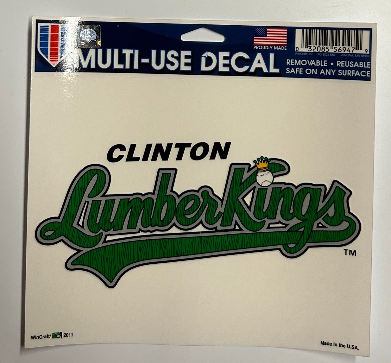 Clinton LumberKings Decal 5"x6" - Ultra Decal